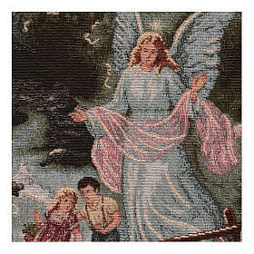 The Guardian Angel tapestry with frame and hooks 50x40 cm