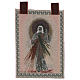 Jesus the Compassionate tapestry with frame and hooks 55x40 cm s3
