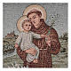 Wandteppich Heiliger Antonius von Padua 40x30 cm s2