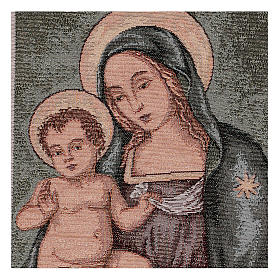 Wandteppich Gottesmutter nach Pinturicchio 45x30 cm