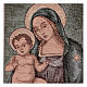 Wandteppich Gottesmutter nach Pinturicchio 45x30 cm s2