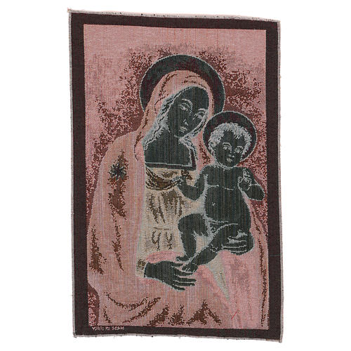 Tapisserie Vierge à l'Enfant de Pinturicchio 40x30 cm 3