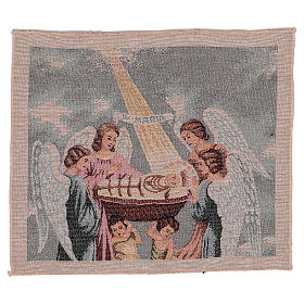 Infant Mary tapestry 12x16"
