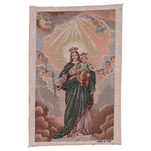 Wandteppich Maria, Hilfe der Christen 45x30 cm 1