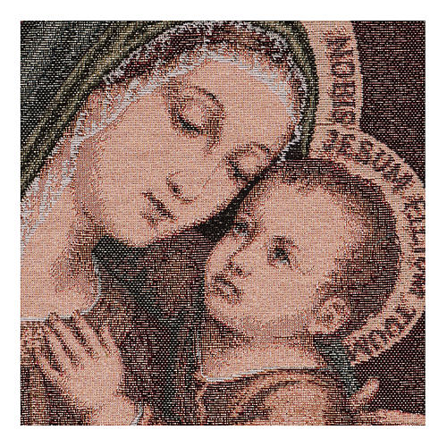 Tapiz Virgen del Buen Consejo 40x30 cm 2