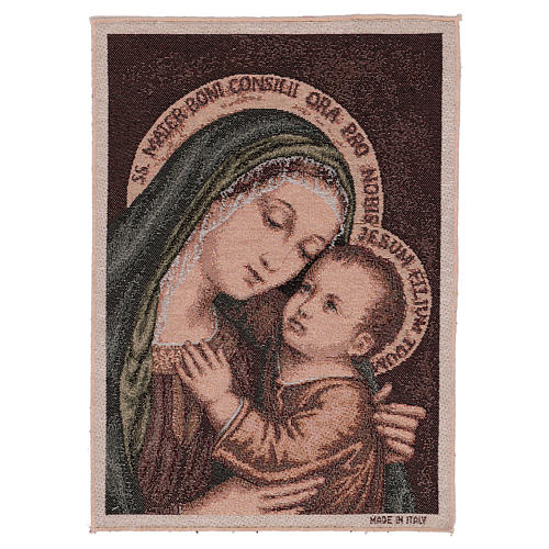 Our Lady of Good Counsel tapestry 16.5x12" 1