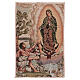 Juan Diego Guadalupe tapestry with gold color background 17x12" s1