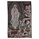 Juan Diego Guadalupe tapestry with gold color background 17x12" s3