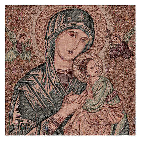 Tapiz Virgen del Perpetuo Socorro 50x40 cm