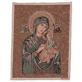 Our Lady of Perpetual Help tapestry 20x15.5""