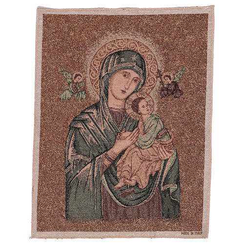 Our Lady of Perpetual Help tapestry 20x15.5"" 1