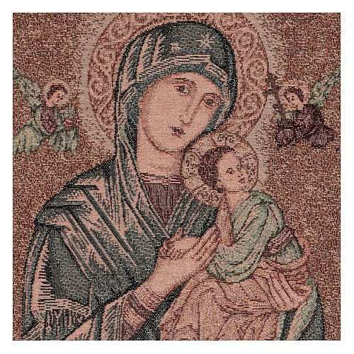 Our Lady of Perpetual Help tapestry 20x15.5"" 2