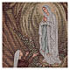 Our Lady apparition at Lourdes tapestry 20.5x16" s2