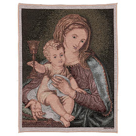 Arazzo Madonna del Preziosissimo Sangue 50x40 cm