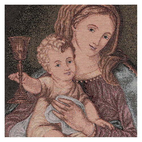 Our Lady of the Precious Blood tapestry 20x16" 2