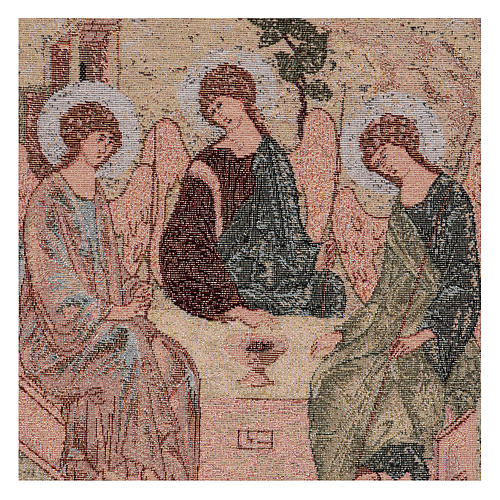 Holy Trinity by Rublev tapestry 19x15.7" 2