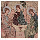 Holy Trinity by Rublev tapestry 19x15.7" s2