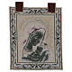 Our Lady of Recanati tapestry with frame and hooks 45x40 cm s3