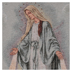 Wandteppich Wundertätige Madonna 54x40 cm