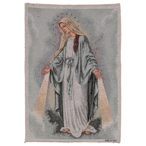 Our Lady of Mercy tapestry 21x15.5" 1