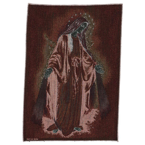 Our Lady of Mercy tapestry 21x15.5" 3
