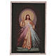 Divine Mercy tapestry with light colour background 22.5X15.5" s1
