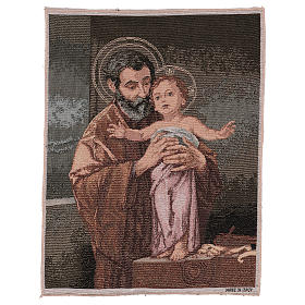 Saint Joseph tapestry in modern style 50x40 cm