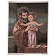 Saint Joseph tapestry in modern style 50x40 cm s1