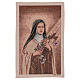 Tapiz Santa Teresa de Lisieux 50x30 cm s1