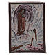Our Lady apparition at Lourdes tapestry 15.5x12" s3