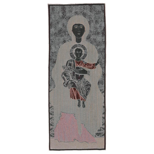 Our Lady with baby Jesus tapestry 38.5x16" 3