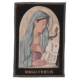 Wandteppich Virgo Fidelis 55x40 cm