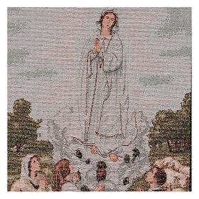 Our Lady apparition at Fatima tapestry 21.5x15.5"