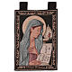 Virgo Fidelis wall tapestry with loops 22x15.5" s1
