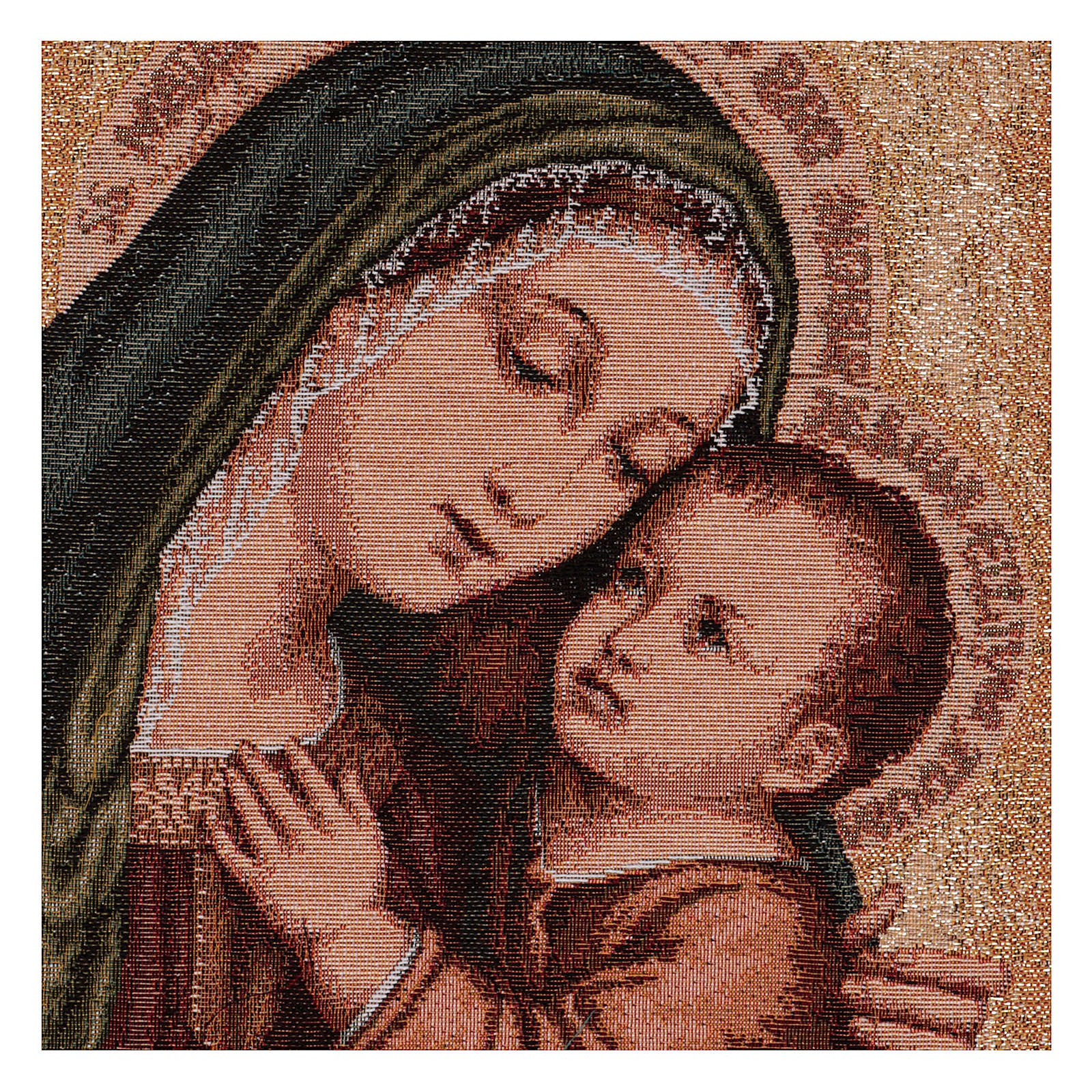 Our Lady of Good counsel with gold color background 16 5x12 online