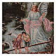 The Guardian Angel tapestry with golden background 40x30 cm s2