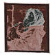 Wandteppich Pantokrator vor Goldgrund 40x30 cm s6