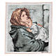 Arazzo Madonna del Buon Riposo 35x30 cm s1