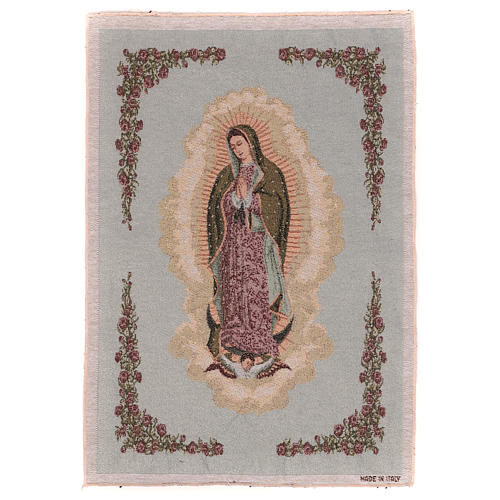 Wandteppich Unsere Liebe Frau von Guadalupe 55x40 cm 1