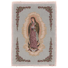 Our Lady of Guadalupe tapestry 21.5x15.5"