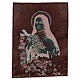 Saint Teresa of Lisieux tapestry with light blue background 50x40 cm s3