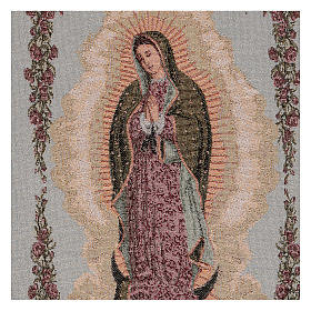 Our Lady of Guadalupe tapestry 19x12"