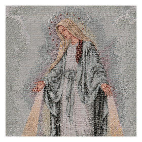Wandteppich Wundertätige Madonna 40x30 cm 