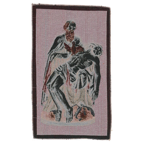Passion of God with Dove tapestry 40x30 cm 3