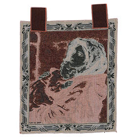 Madonna of the streets tapestry with frame and hooks 45x40 cm s3