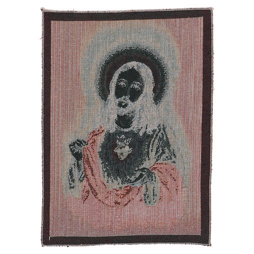 Holy Heart of Jesus tapestry 15.5x12" 3
