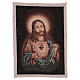 Holy Heart of Jesus tapestry 15.5x12" s1