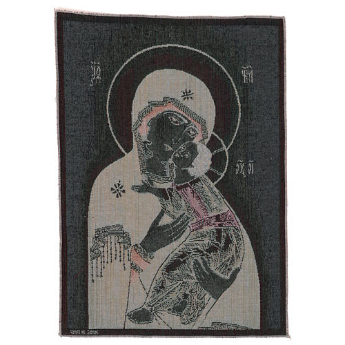Our Lady of Vladimir tapestry 50x40 cm 3