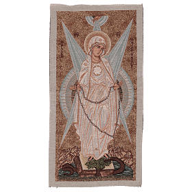 Tapisserie Vierge avec rayons 30x60 cm