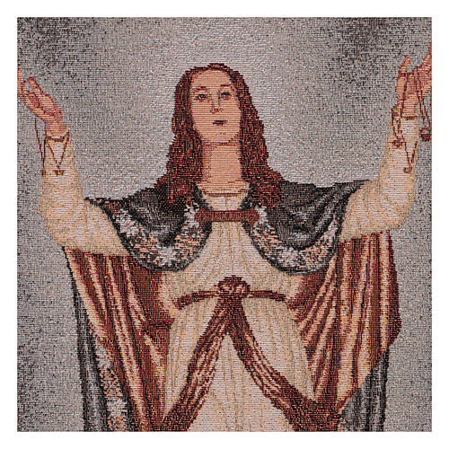 Tapiz Virgen de San Miniato 60x40 cm 2